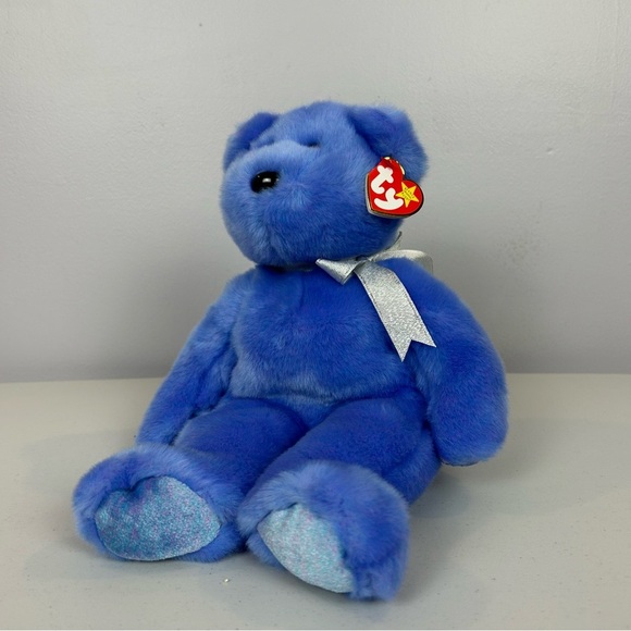 TY Beanie Buddies Collection Vintage Clubby 2 Bear 1999 (Large) - Picture 2 of 10